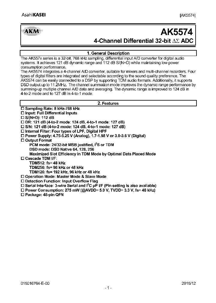 AK5574_8930275.PDF Datasheet