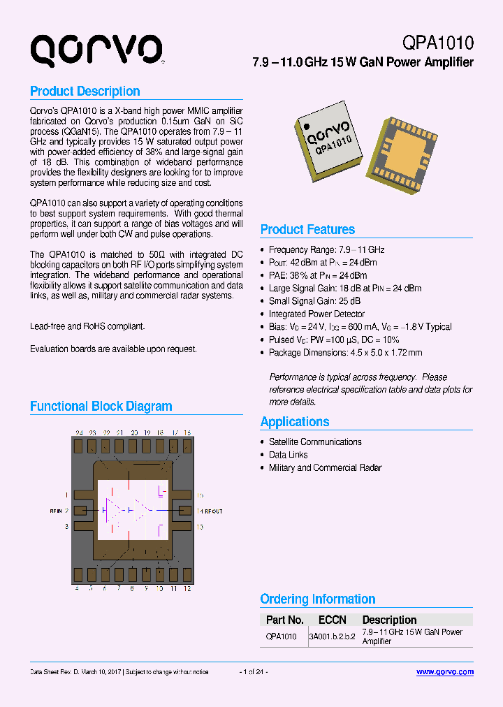 QPA1010_8937098.PDF Datasheet