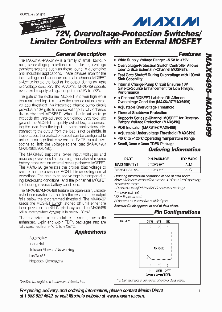 MAX6496ATAT_8951139.PDF Datasheet