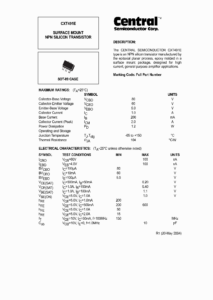 CXT491E_8960354.PDF Datasheet