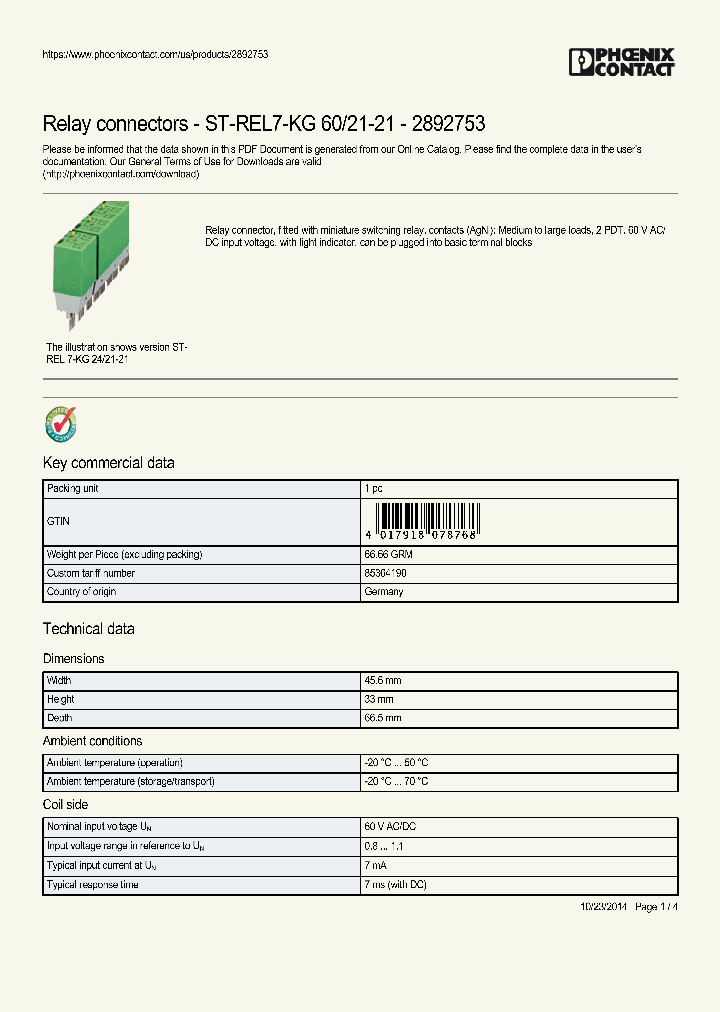 ST-REL7-KG60_8975867.PDF Datasheet