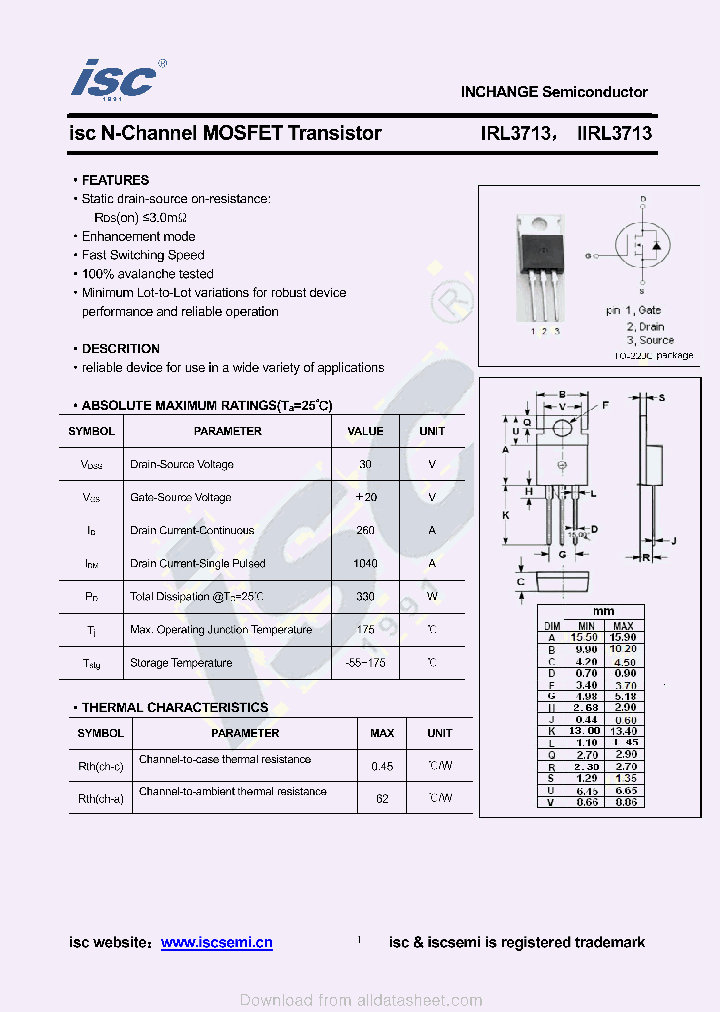 IIRL3713_8991939.PDF Datasheet