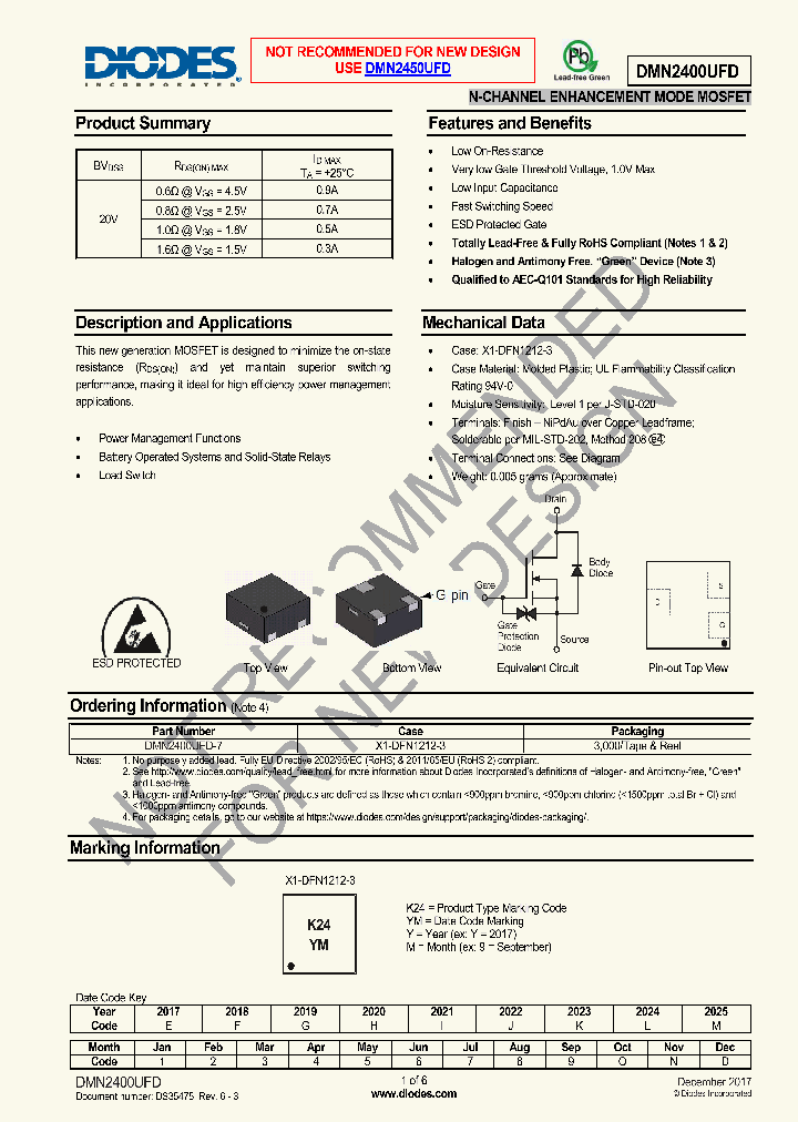 DMN2400UFD_9004199.PDF Datasheet