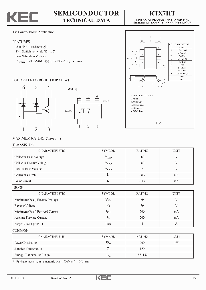 KTX711T_9025139.PDF Datasheet