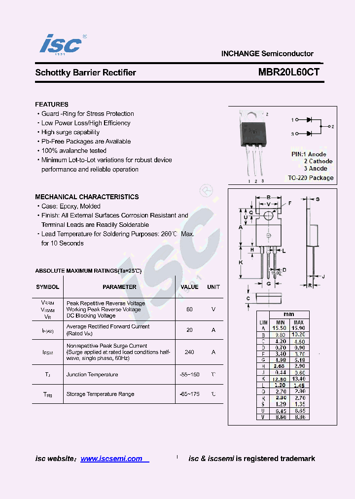 MBR20L60CT_9054462.PDF Datasheet