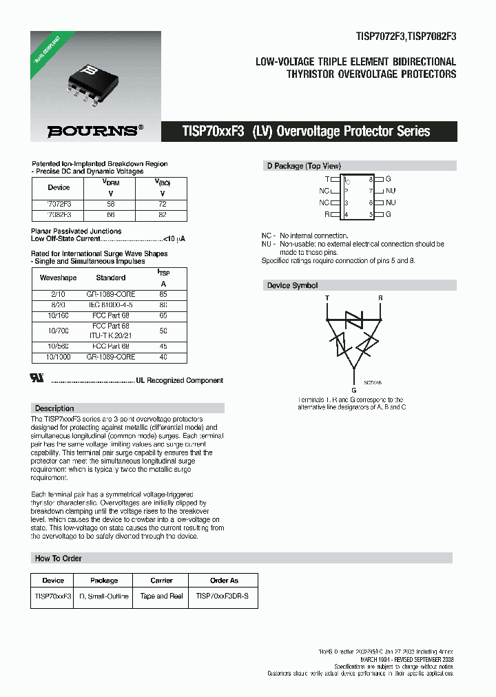 TISP7072F3_9059149.PDF Datasheet