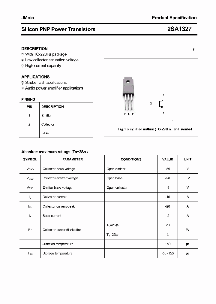 2SA1327_9065013.PDF Datasheet