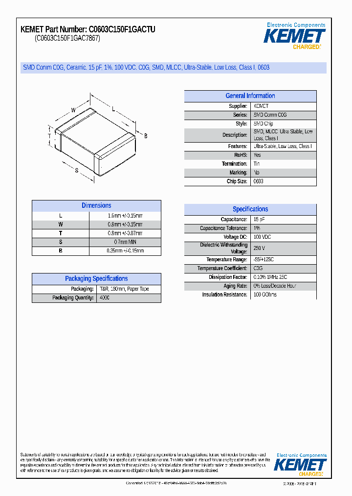 C0603C150F1GACTU_9086042.PDF Datasheet