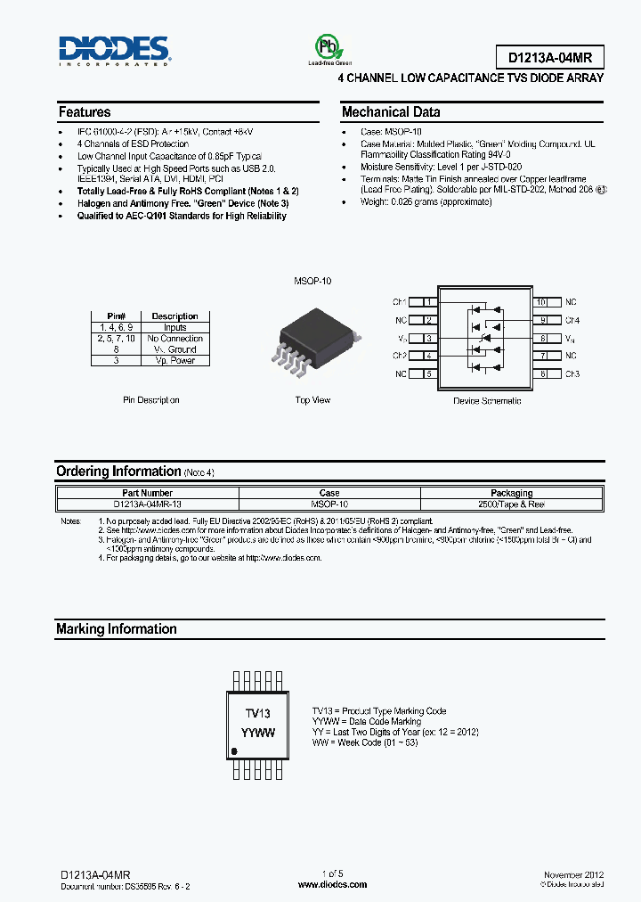 D1213A-04MR-13_9091988.PDF Datasheet